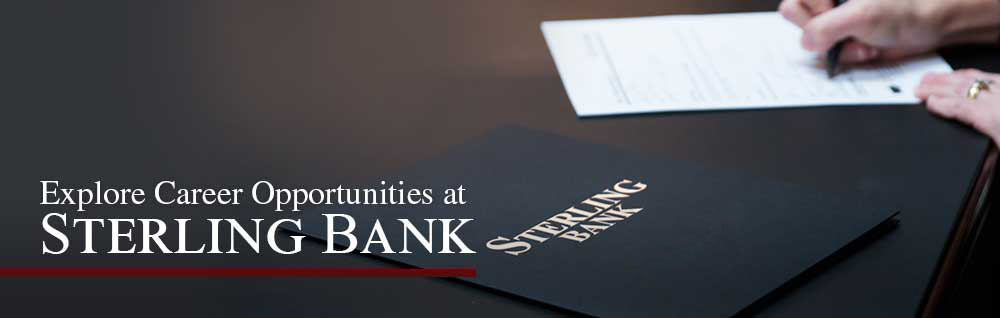 explore career opportunities at Sterling Bank